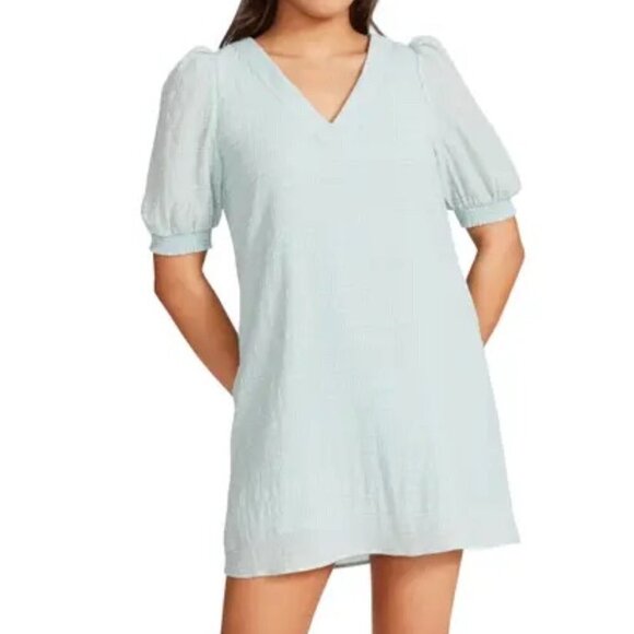 BB DAKOTA x STEVE MADDEN Fields of Gold Dress Textured Gauze Dress - Size XS - Picture 1 of 13